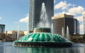 Lake Eola Fountain